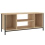 Mobile Porta TV Rovere Sonoma 102x35x45 cm in Legno Multistrato