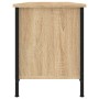 Mobile Porta TV Rovere Sonoma 102x35x45 cm in Legno Multistrato