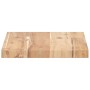 Ripiano a Parete 40x20x2 cm Legno Massello Acacia Non Trattato