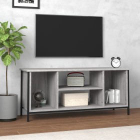 Mobile TV Grigio Sonoma 102x35x45 cm in Legno Multistrato