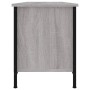 Mobile TV Grigio Sonoma 102x35x45 cm in Legno Multistrato