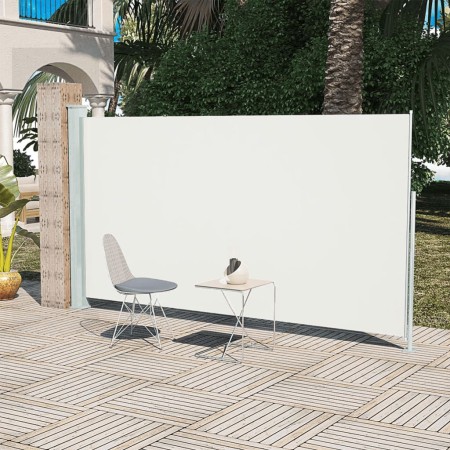 Tenda Laterale Retrattile per Patio 160x300 cm Crema