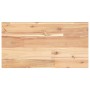 Ripiano a Parete 60x20x2 cm Legno Massello Acacia Non Trattato