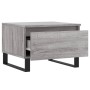 Tavolini Salotto 2pz Grigio Sonoma 50x46x35cm Legno Multistrato