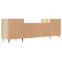 Mobile Porta TV Rovere Sonoma 160x35x55 cm Legno Multistrato