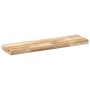 Ripiano a Parete 80x20x4 cm Legno Massello Acacia Non Trattato