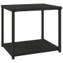 Tavolino Nero 55x45x49 cm in Polyrattan