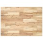 Piano Scrivania Non Trattato 80x70x4cm Legno Massello di Acacia
