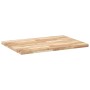 Piano Scrivania Non Trattato 80x70x4cm Legno Massello di Acacia