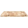 Piano Scrivania Non Trattato 80x70x4cm Legno Massello di Acacia