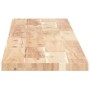 Piano per Tavolo 120x20x2 cm Rettangolare Legno Massello Acacia