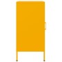 Credenza Giallo Senape 36x39x79 cm Acciaio Laminato a Freddo