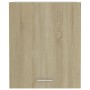 Mobili Pensili 2 pz Rovere Sonoma 50x31x60 cm Legno Multistrato