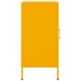 Credenze 2pz Giallo Senape 36x39x79cm Acciaio Laminato a Freddo