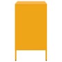 Comodini 2pz Giallo Senape 36x39x68cm Acciaio Laminato a Freddo