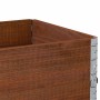 Paretali per Pallet 3pz Marroni 80x60cm Legno Massello di Pino