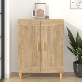 Credenza Rovere Sonoma 69,5x34x90 cm in Legno Multistrato