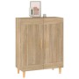 Credenza Rovere Sonoma 69,5x34x90 cm in Legno Multistrato