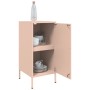 Credenze 2pz Rosa 36x39x79 cm in Acciaio Laminato a Freddo