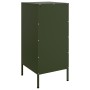 Credenza Verde Oliva 36x39x79 cm in Acciaio Laminato a Freddo