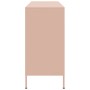 Credenza Rosa 100,5x39x79 cm in Acciaio Laminato a Freddo