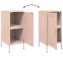 Credenza Rosa 36x39x79 cm in Acciaio Laminato a Freddo