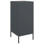 Credenza Antracite 36x39x79 cm in Acciaio Laminato a Freddo