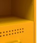 Comodini 2pz Giallo Senape 36x39x50,5cm Acciaio Laminato Freddo