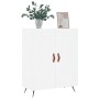 Credenza Bianca 69,5x34x90 cm in Legno Multistrato