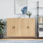 Mobili a Parete 2 pz Rovere Sonoma 69,5x34x90 cm