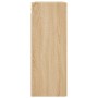 Mobili a Parete 2 pz Rovere Sonoma 69,5x34x90 cm
