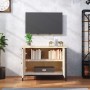 Mobile TV con Ante Rovere Sonoma 60x35x45 cm Legno Multistrato