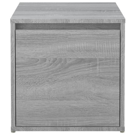 Cassetto Contenitore Grigio Sonoma 40,5x40x40 cm in Multistrato