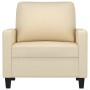 Poltrona Crema 60 cm in Tessuto