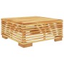 Set Divani da Giardino 7 pz con Cuscini Legno Massello di Teak