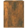 Comodino a Muro Rovere Fumo 50x36x47 cm