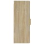 Armadietto a Muro Rovere Sonoma 34,5x34x90 cm Legno Multistrato