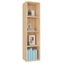 Libreria/Mobile TV Rovere Sonoma 36x30x143 cm Legno Multistrato