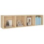 Libreria/Mobile TV Rovere Sonoma 36x30x143 cm Legno Multistrato