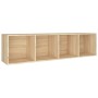 Libreria/Mobile TV Rovere Sonoma 36x30x143 cm Legno Multistrato