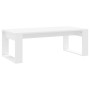 Tavolino da Salotto Bianco 102x50x35 cm in Legno Multistrato