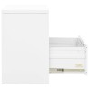 Armadio Classificatore Bianco 90x46x72,5 cm in Acciaio