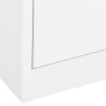 Armadio Classificatore Bianco 90x46x72,5 cm in Acciaio