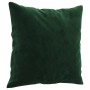 Cuscini Decorativi 2 pz Verde Scuro 40x40 cm in Velluto