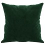 Cuscini Decorativi 2 pz Verde Scuro 40x40 cm in Velluto