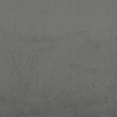 Poggiapiedi Grigio Scuro 60x50x41 cm in Tessuto Microfibra