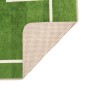 Tappeto Bambini Verde 160x230 Campo Calcio Lavabile Antiscivolo