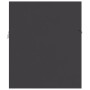 Mobile Sottolavabo Grigio 90x38,5x46 cm in Legno Multistrato