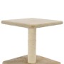 Albero per Gatti con Tiragraffi in Sisal 55 cm Beige