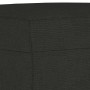 Set Divani 4 pz con Cuscini Nero in Tessuto